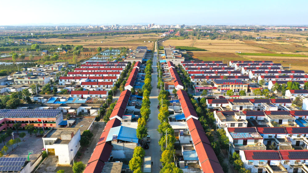 这是南阳市淅川县九重镇邹庄村新景.