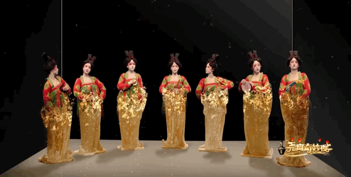 华春莹发推特点赞唐宫夜宴：唐俑复活起舞，就像时光倒流