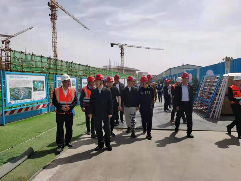 李新怀副厅长带队督查洛阳市住建领域安全生产工作