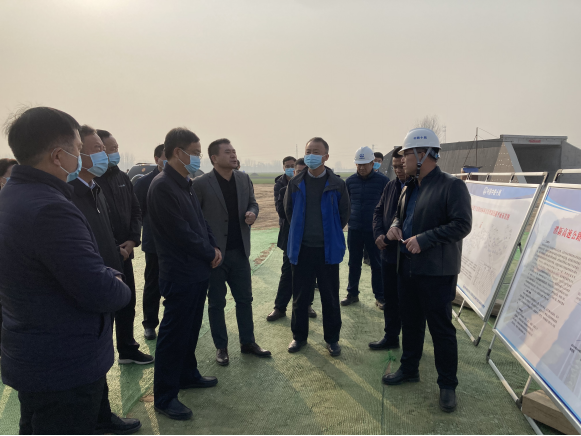 省发展改革委党组成员、副主任刘琦到<br>商丘、周口调研重大基础设施和<br>“三个一批”项目进展