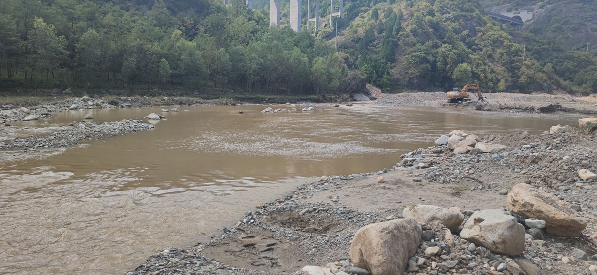 典型案例 | 老灌河三门峡市卢氏段无序采砂破坏河道生态