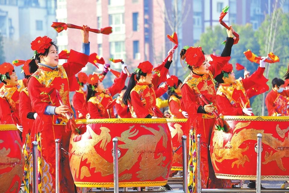 Drum Performance in Luoyang