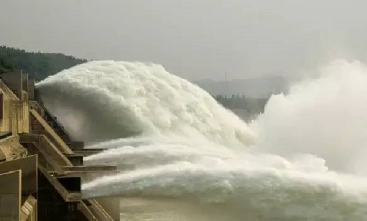 小浪底水利枢纽今日开启2022年度黄河调水调沙