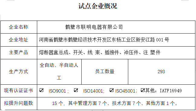 联明电器有限公司