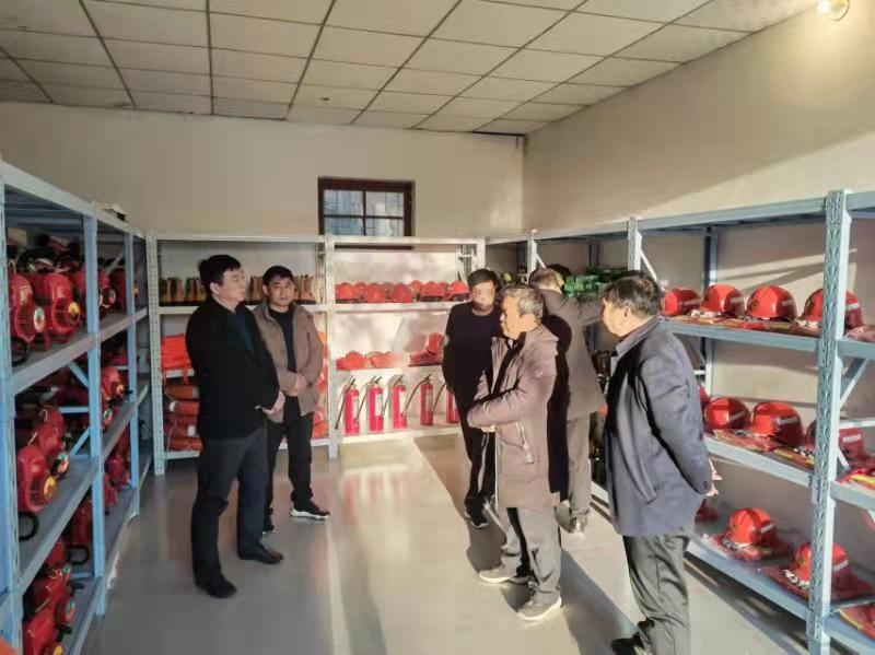 省林业局防火办到三门峡陕州区督导检查森林防火工作
