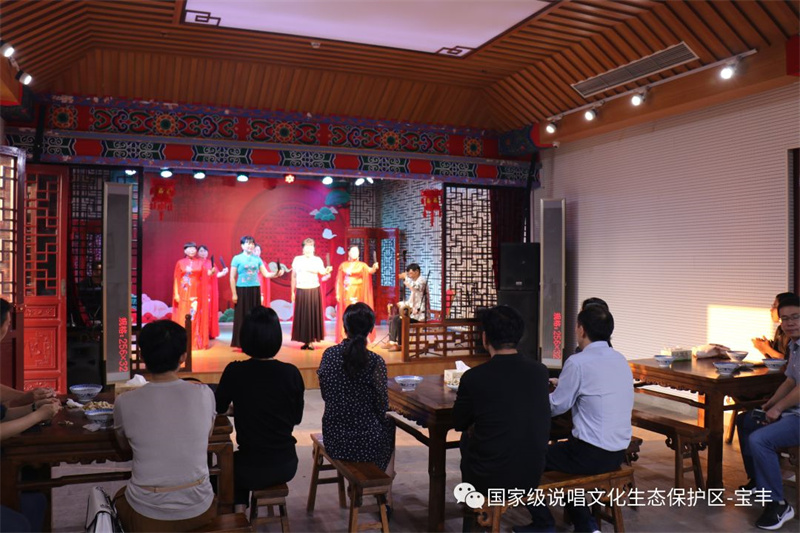 省非遗保护和智慧化中心主任李全民一行调研宝丰弘扬说唱文化等工作