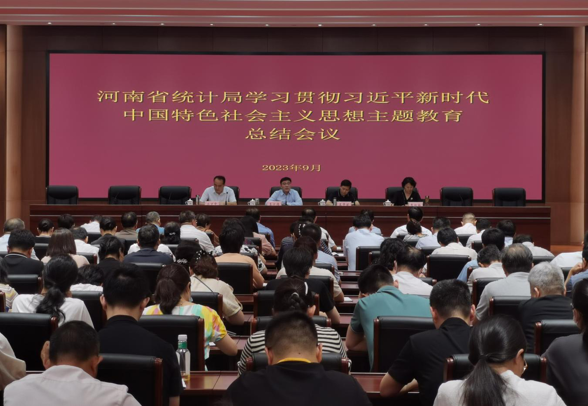 省统计局召开学习贯彻习近平新时代中国特色社会主义思想主题教育总结会议