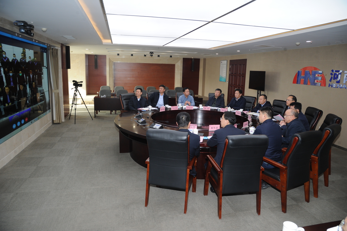 李建涛到河南能源视频调度安全生产和煤炭保供工作 看望慰问干部职工