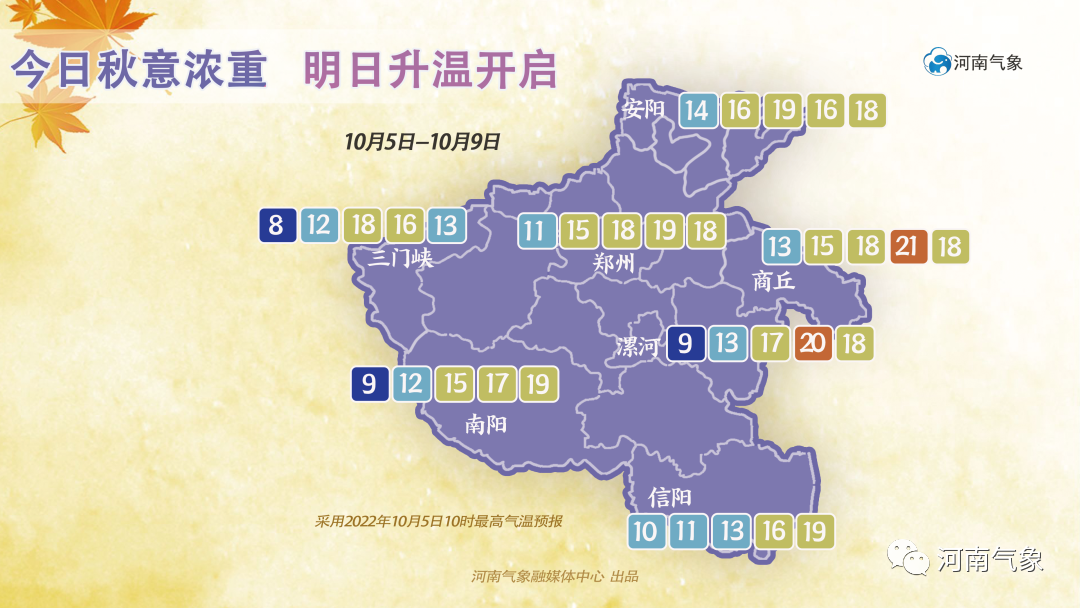 河南多地气温大跳水 请及时添衣保暖