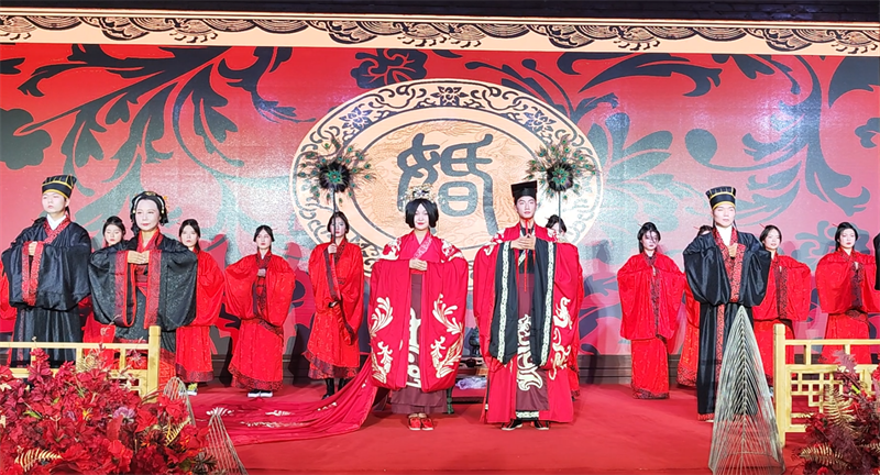 洛阳洛邑古城沉浸式体验华夏古制婚礼