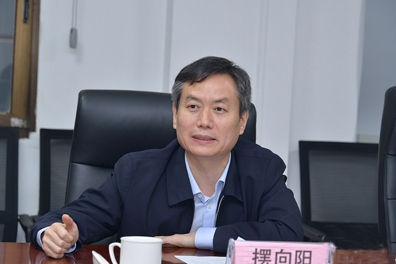 马健厅长与商丘市委书记李国胜市长摆向阳一行座谈交流