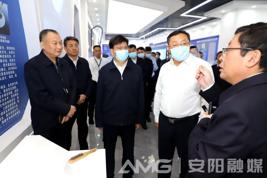 鹤壁市党政考察团到我市考察