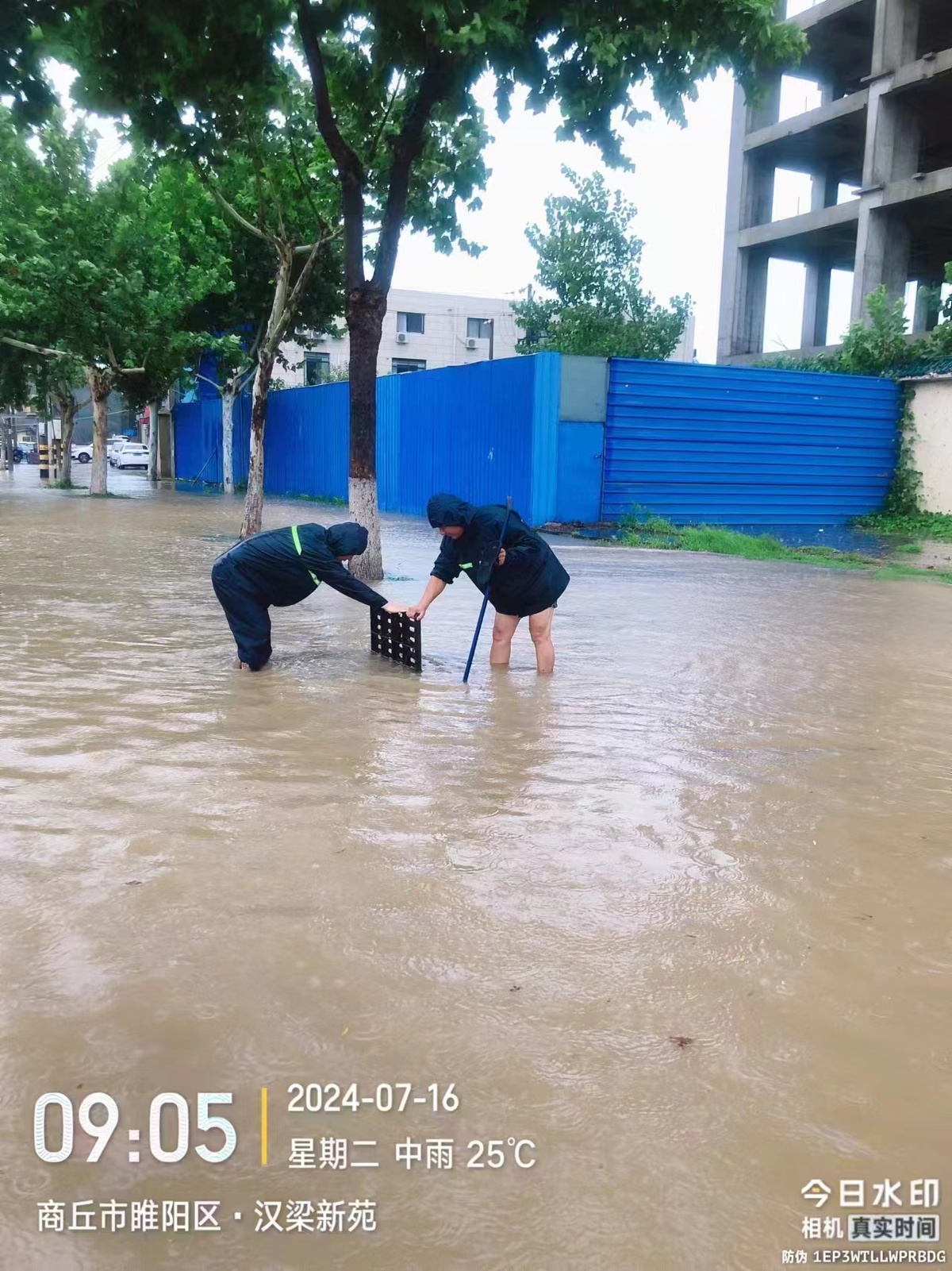 查险情、排积水……商丘城管系统400余名防汛突击队员积极应对强降雨