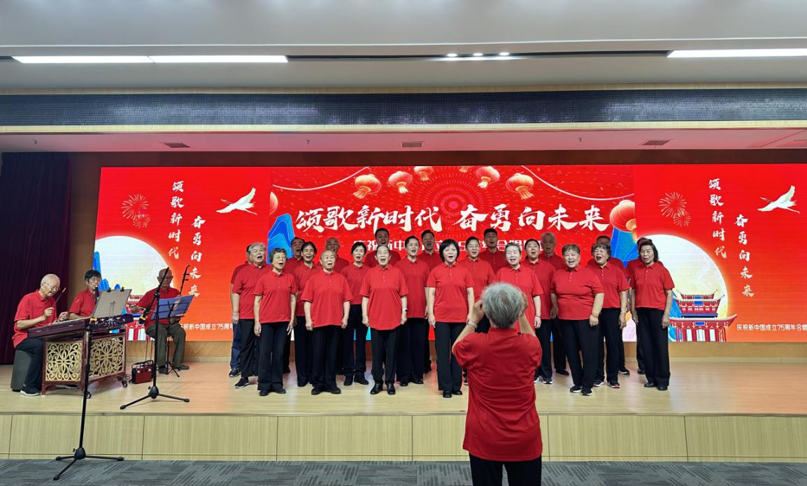 省农业农村厅老干部合唱团参加  “颂歌新时代·奋勇向未来”合唱比赛