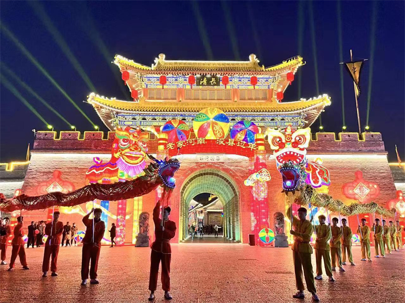 河南省国家级夜间文化和旅游消费集聚区掠影④｜浚县古城夜市喧 “烟火”沸腾新魅力