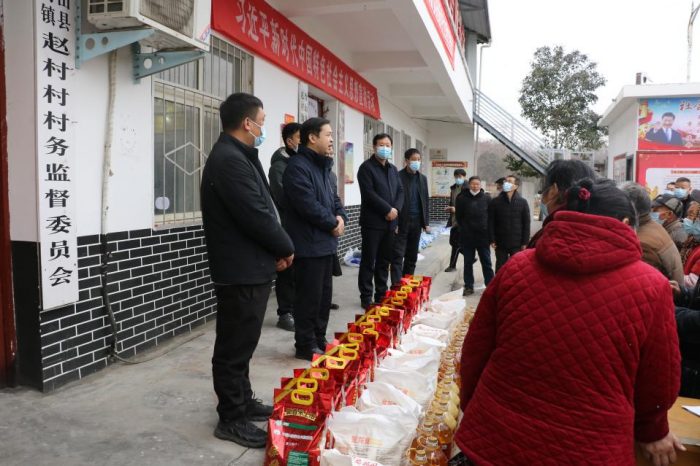 马天希副厅长带队赴鲁山县走访慰问脱贫户