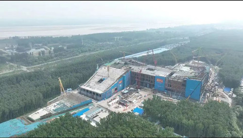 黄河国家博物馆主体结构封顶