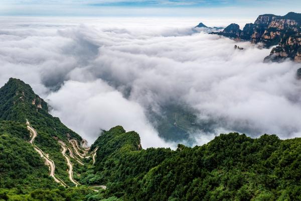 河南林州：壮美！太行云海宛如仙境