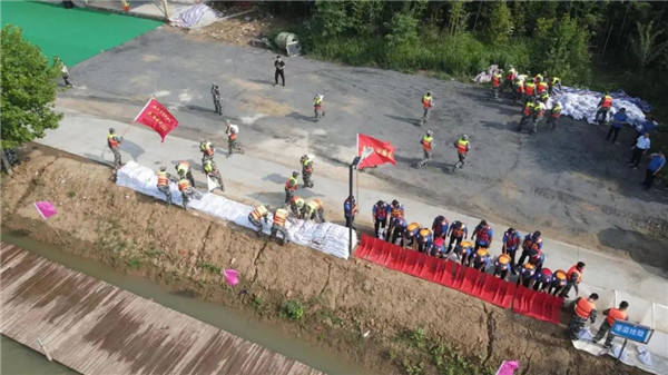 防汛集训、应急演练……确保安澜度汛军地在行动