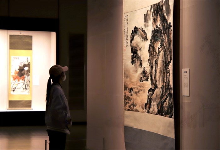 “翰墨豪情——院藏当代中国画名家作品展”在河南博物院开展