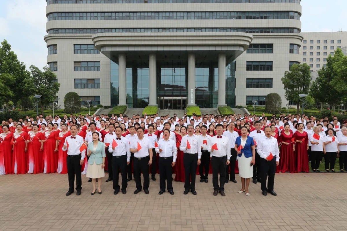 省生态环境厅举办庆祝建党一百周年红色歌曲传唱活动
