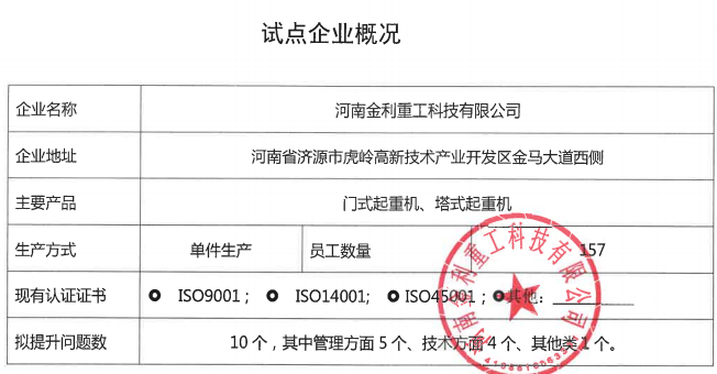 河南金利重工科技有限公司