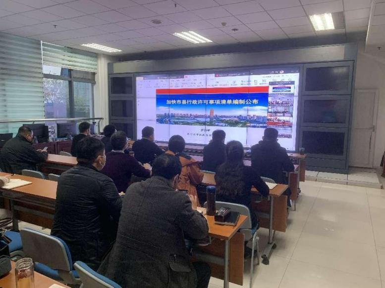 河南省行政审批和政务信息管理局举办市县行政许可事项清单编制工作视频培训会