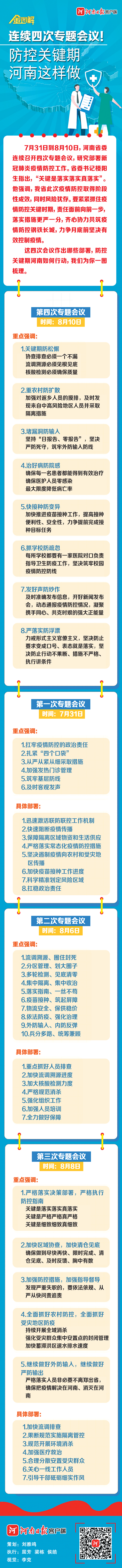 11天4次专题会议！防控关键时期 河南这样做