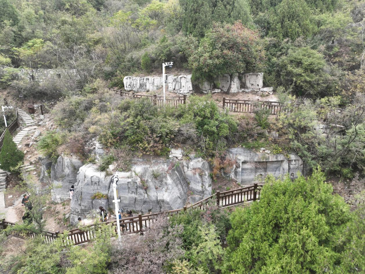 河南安阳：《黑神话：悟空》取景地——灵泉石窟文化魅力引客来