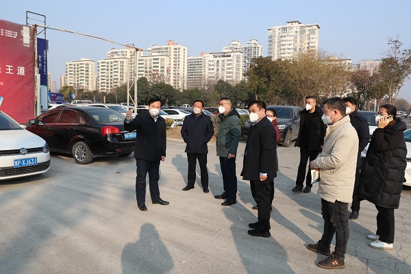 商丘市城市管理局党组书记、局长李长领调研督导<br>城市管理工作