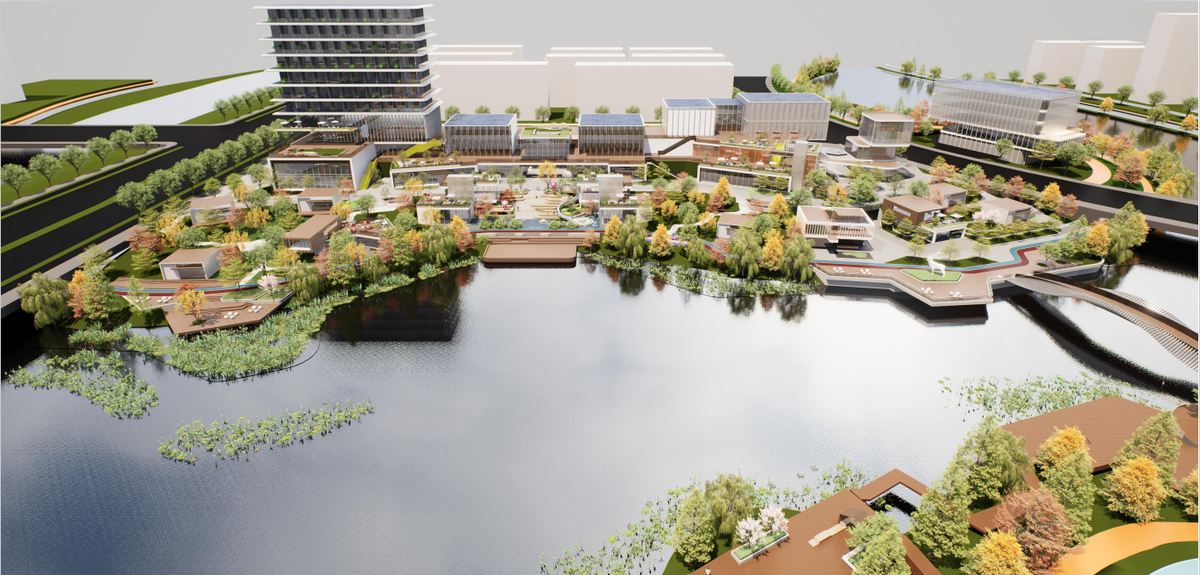 全区首个“城市更新贷”落地中原医学科学城 助力项目提速进入新征程