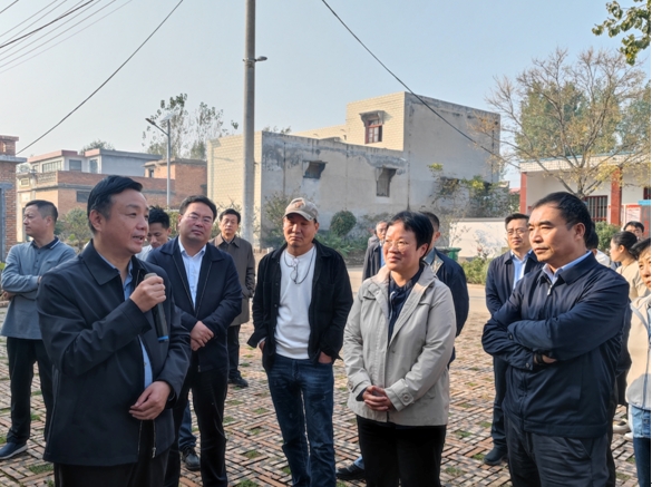 广东省农业农村厅到我省考察学习乡村建设工作