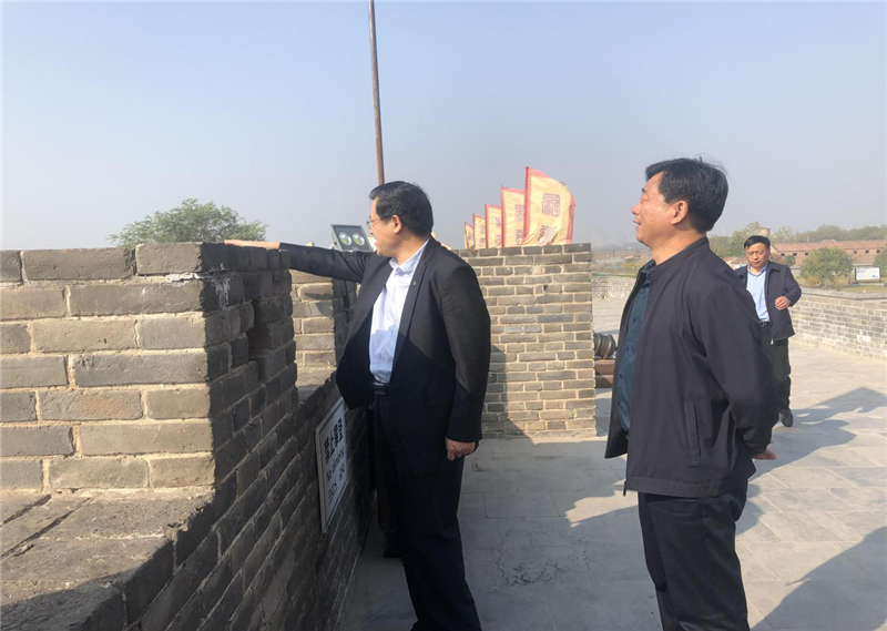 省文化和旅游厅专题调研老庄元典文化旅游区建设推进情况