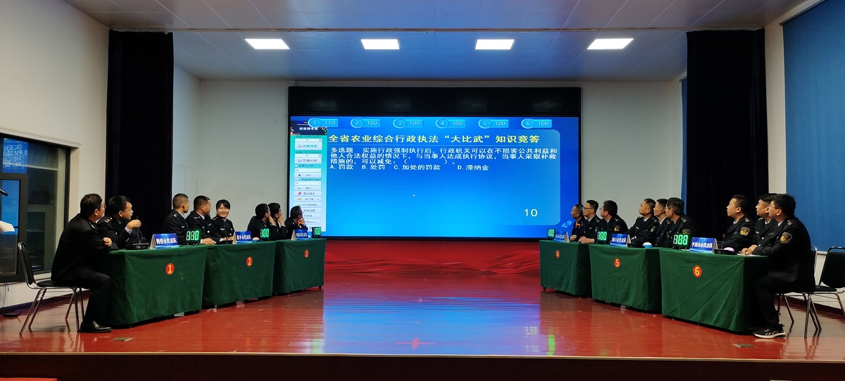 2023年全省农业综合行政执法大比武活动在郑州举办