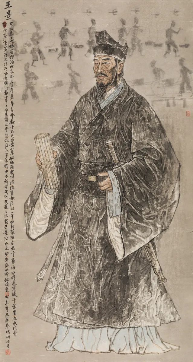 “沿着黄河遇见海”山东省黄河文化主题美术作品展在郑州展出