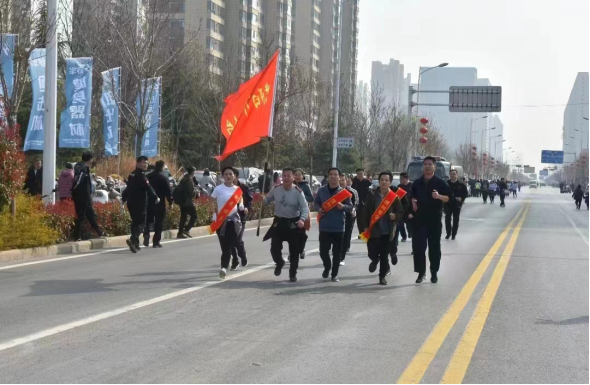 迎春健跑促健康 踔厉奋发向未来 濮阳市审计局参加濮阳市第五届迎春健跑活动