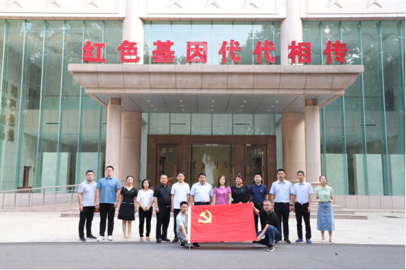 社会处党支部与省退役军人事务厅规财处党支部联合开展<br>“进军营、砺初心”党建活动