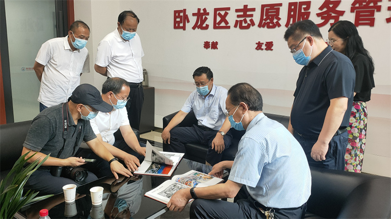 河南省文化和旅游厅深入南阳市卧龙区开展新时代文明实践暨“四送一助力”结对帮创 主题活动