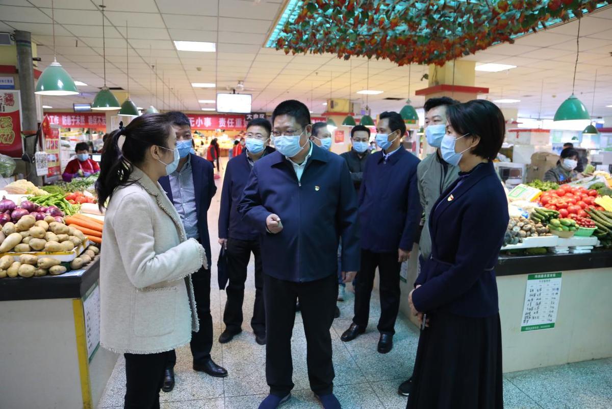 省市场监管局副局长余兴台到郑州市调研支持市场主体复工复产等工作情况