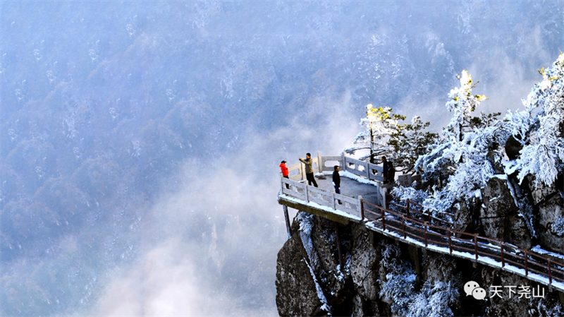 行走河南·读懂中国 | 千山染雪色 醉美尧山冬