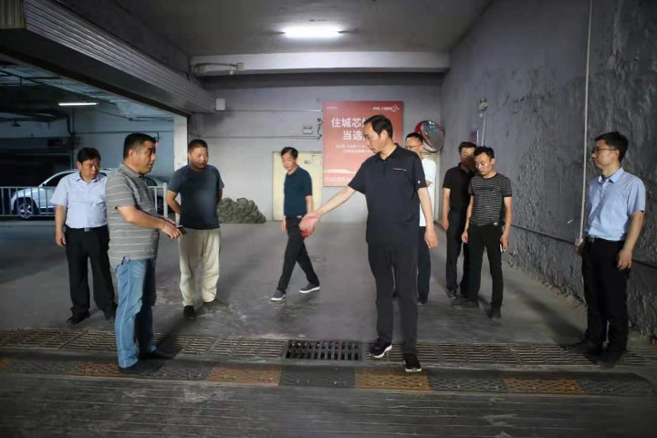 防汛救灾 河南人防在行动
