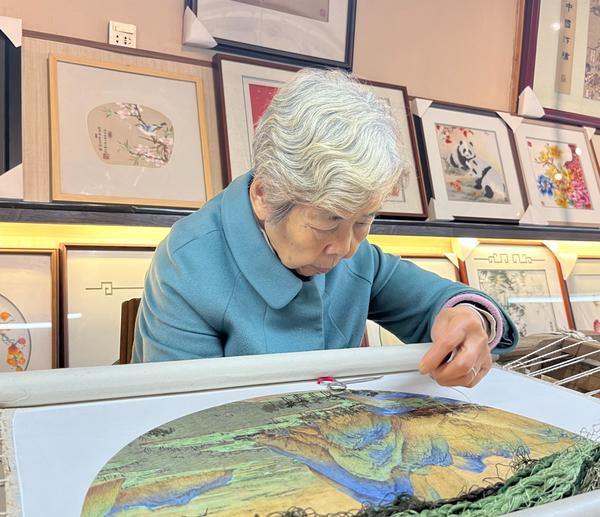 Woman Devotes Life to Preserving Embroidery Tradition