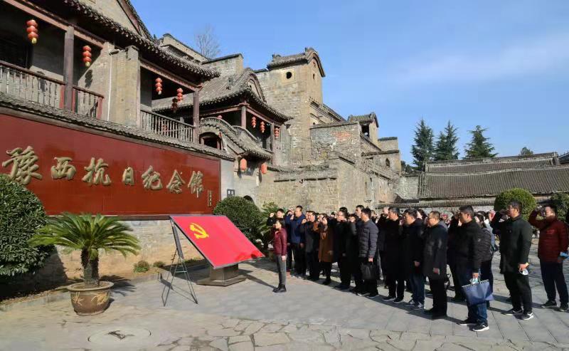 河南省电子信息产品质量监督检验院党委联合厅机关部分党支部开展<br>“弘扬爱国主义  传承抗战精神”主题党日活动