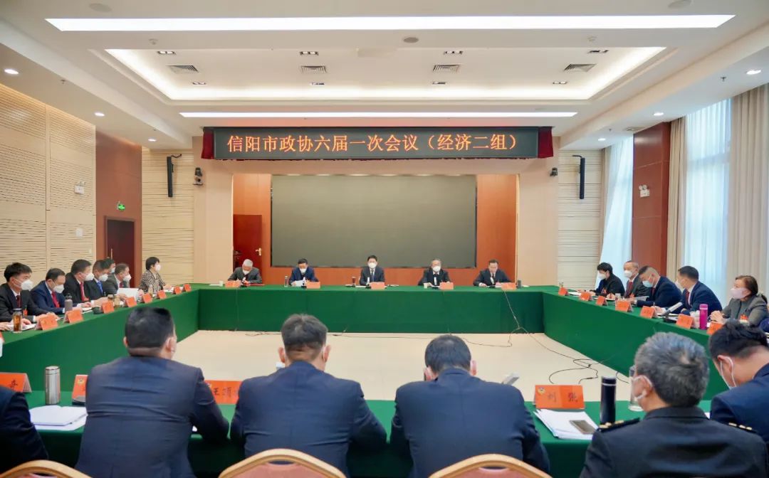 陈志伟参加市政协六届一次会议经济二组讨论