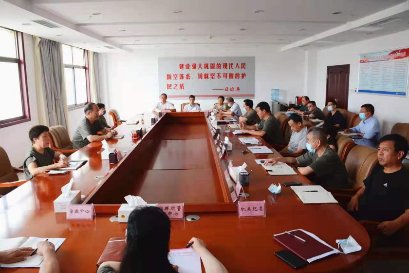 践行人民防空为人民使命任务——省人防办党组在一线指挥抗灾应急支援