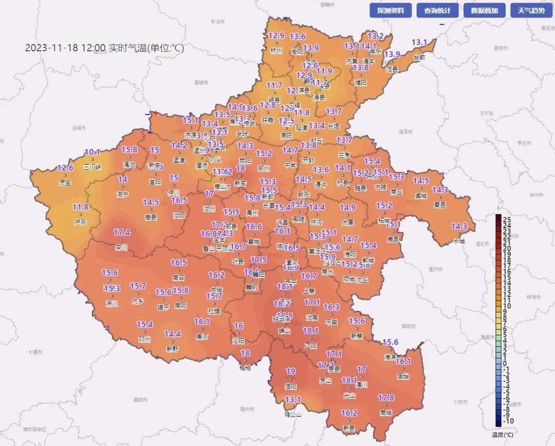 23日前河南晴暖在线，部分地区最高气温将突破20℃！