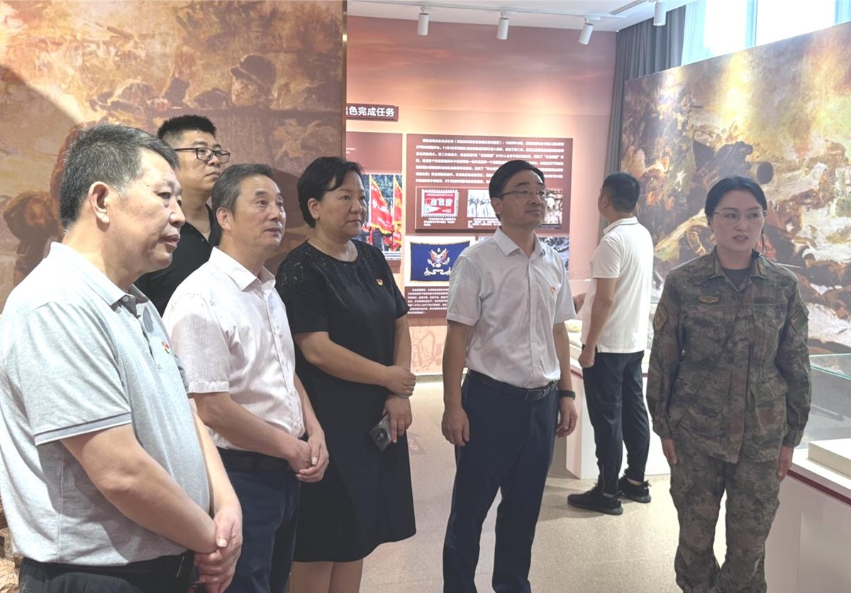 省农业农村厅部分党支部联学共建  开展庆“八一”军民共建慰问活动