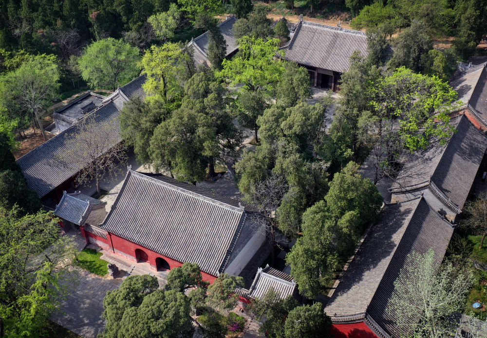 【行走河南·读懂中国】天空之眼瞰登封“天地之中”历史建筑群