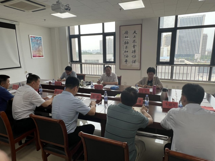 驻委纪检监察组组长、委党组成员李振明<br>赴省项目推进中心调研