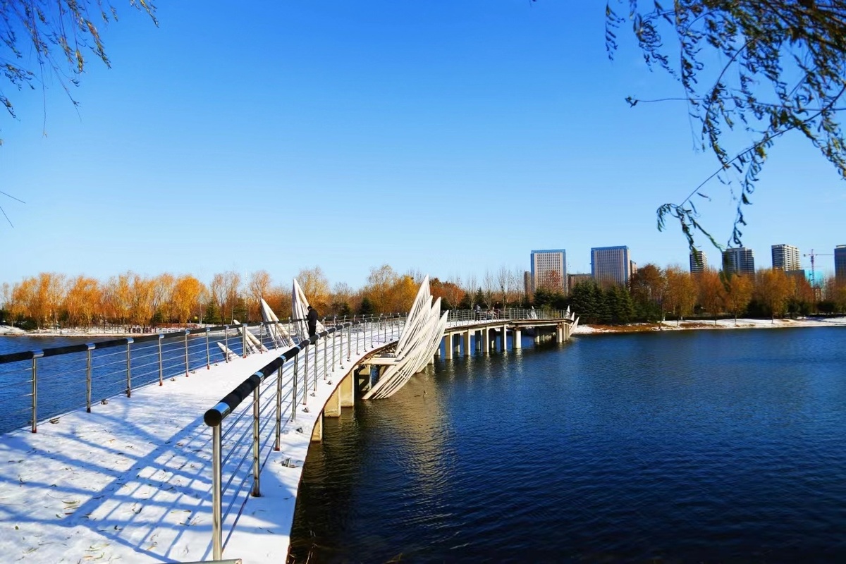 许昌:雪后初晴 美景如画 - 河南省文化和旅游厅